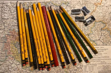 why are vintage pencils better quality